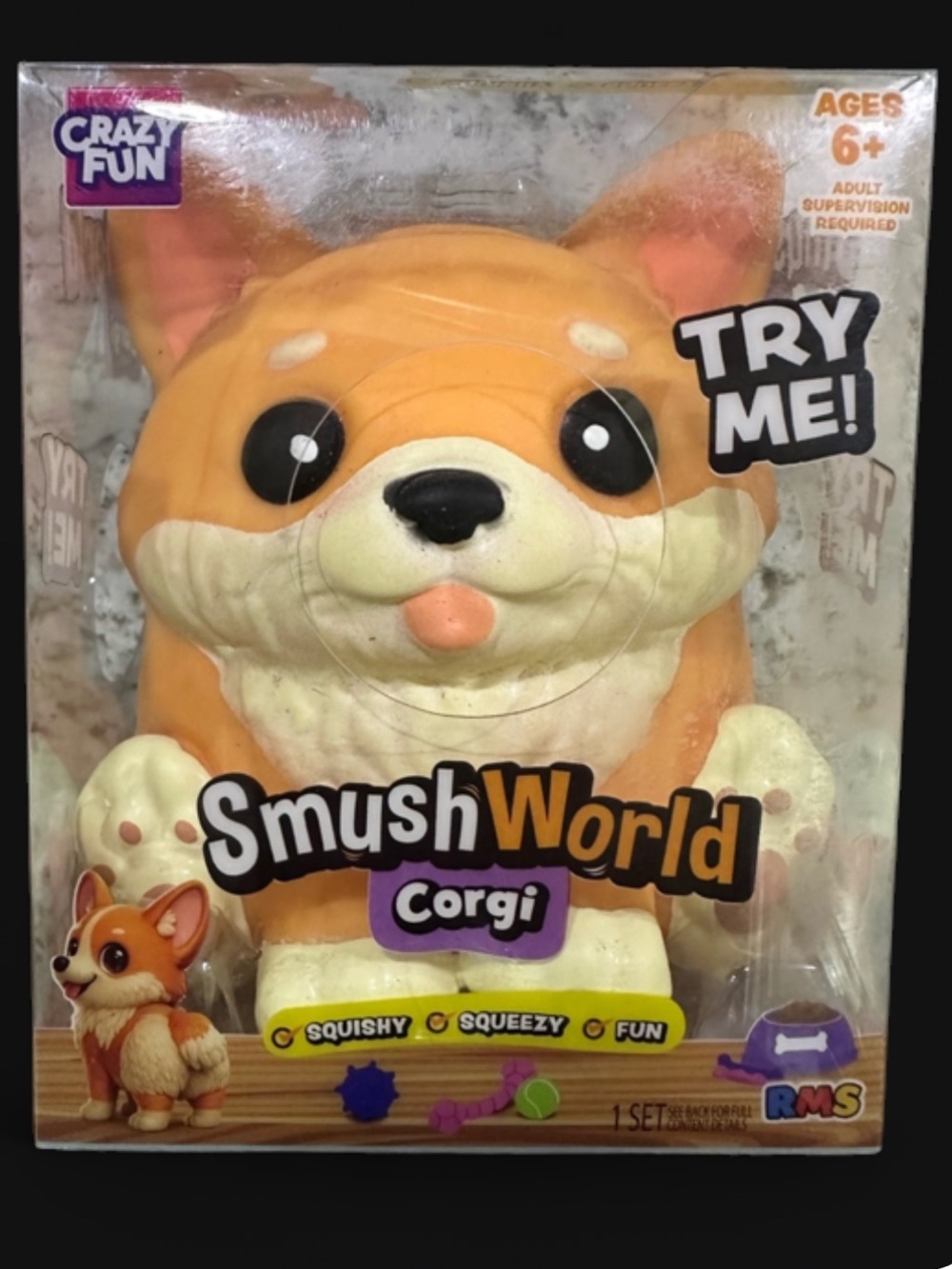 🐶🧡 VIRAL SMUSHWORLD CORGI SQUISHY! 🧡 #Squishy #toytok